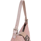Fendi Monogram FF Croissant Buckle Shoulder Bag