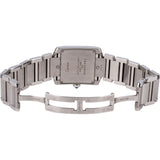 Cartier Stainless Steel Tank Française 2301 Women Watch - vintageandkickz