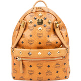 MCM Monogram Visetos  Stark Studded 2 in 1 Backpack