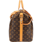 Louis Vuitton Monogram Canvas Keepall 50 Bandoulière Travel Bag