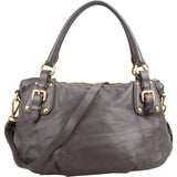 Prada Vitello Daino Leather Hobo Shoulder Bag