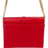 Yves Saint Laurent Quilted Calfskin Envelope Shoulder Bag