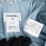 Chanel Blue Tweed Rock Skirt (DE44 / FR46)