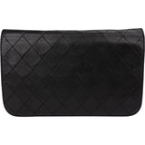 Chanel Quilted Lambskin Medium 24K Gold Single Flap Shoulder Bag