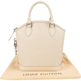 Louis Vuitton Ivory Epi Leather Lockit PM Handbag