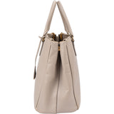 Prada Grey Saffiano Leather Galleria Handbag