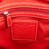 Coach Monogram Signature Canvas Optic Tote Handbag