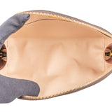 Louis Vuitton Monogram Canvas Trousse Demi-Ronde Pouch