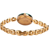 Gucci Gold Tone Change Bezel 1100L Chain Woman Watch