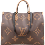 Louis Vuitton Monogram Giant Reverse OnTheGo GM Handbag