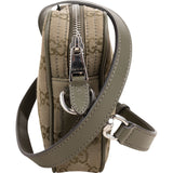 Gucci Monogram GG Canvas Messenger Crossbody Bag
