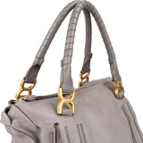 Chloé Grey Leather Marcie Handbag