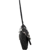 Miu Miu Matelassé Nappa Leather Crystal Flap Shoulder Bag