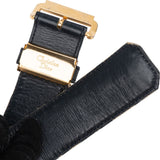 Christian Dior Multicolor Leather Trotter Oblique Canvas Belt (75)