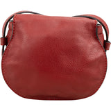 Chloé Grained Leather Mini Marcie Saddle Crossbody Bag
