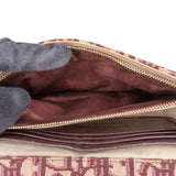Christian Dior Trotter Monogram Canvas Saddle Wallet On Chain Crossbody Bag
