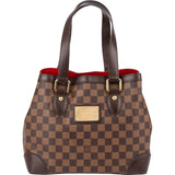 Louis Vuitton Monogram Damier Ebene Hampstead PM Handbag