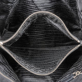 Prada Nylon Triangle Tote Shoulder Bag