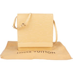 Louis Vuitton Vanille Epi Leather Honfleur Shoulder Bag - vintageandkickz