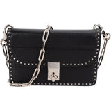 Valentino Garavani Rockstud Multi Pocket Double Flap Turnlock Crossbody Bag