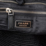 Prada Tessuto Saffiano Leather Triangle Tote Shoulder Bag