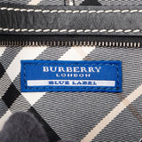 Burberry Blue Label Calfskin Reversible Hobo Shoulder Bag