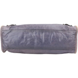 Balenciaga Lilac Leather City Handbag