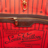 Louis Vuitton Monogram Damier Ebene Neverfull MM Shoulder Bag