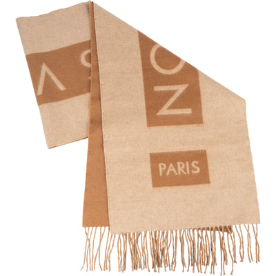 [🔄️B08 / F15] Moncler Emblem Intarsia Wool Schal Scarf - vintageandkickz