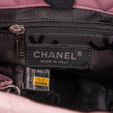 Chanel Quilted Lambskin Bicolor Cambon Ligne Small Handbag