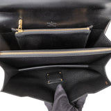Louis Vuitton Noir Epi Leather Concorde Handbag