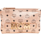 MCM Monogram Metallic Visetos Small Stark 2 in 1 Backpack