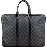 Louis Vuitton Monogram Damier Graphite Canvas Porte-Documents Voyage Handbag