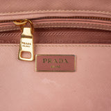 Prada Pink Saffiano Leather Galleria Handbag - vintageandkickz