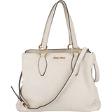 [🔄️B24 / F24] Miu Miu Vitello Daino Tote Handbag - vintageandkickz