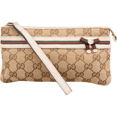 Gucci Monogram GG Canvas Princy Pouch