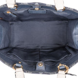 Coach Monogram Signature Chambray Denim Handbag