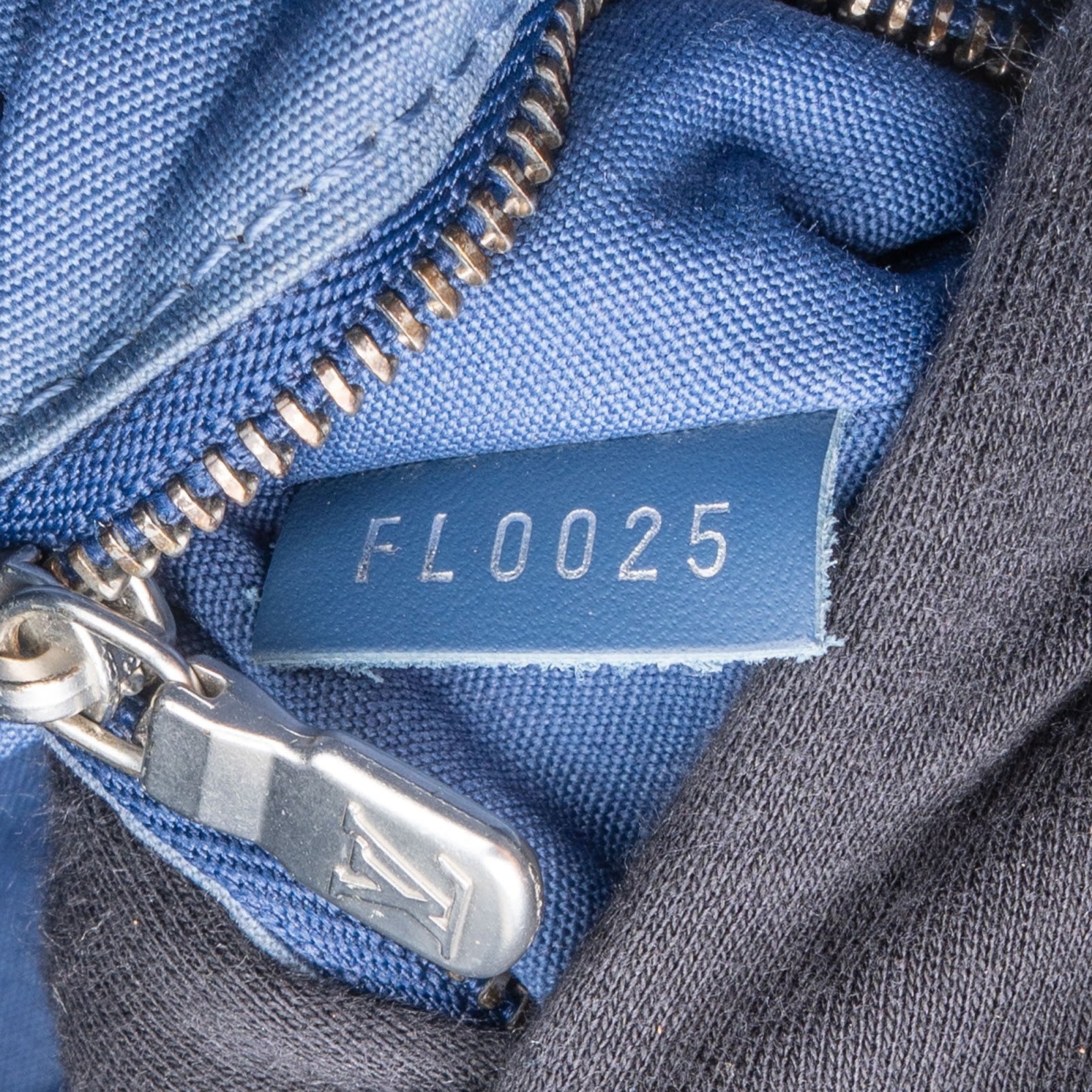 Louis Vuitton Blue Epi Leather Mandara MM Shoulder Bag - vintageandkickz