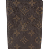 Louis Vuitton Monogram Canvas Passport Cover Card Holder