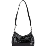 Coach Black Patent Leather Juliet Shoulder Crossbody Bag