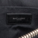 Saint Laurent Black Leather Clutch