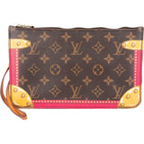 Louis Vuitton Monogram Canvas Summer Trunks Pochette Accessoires Clutch