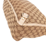 Gucci Monogram GG Canvas Abbey Tote Shoulder Bag