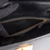 Hermès Box Calf Sellier Kelly 28 Handbag