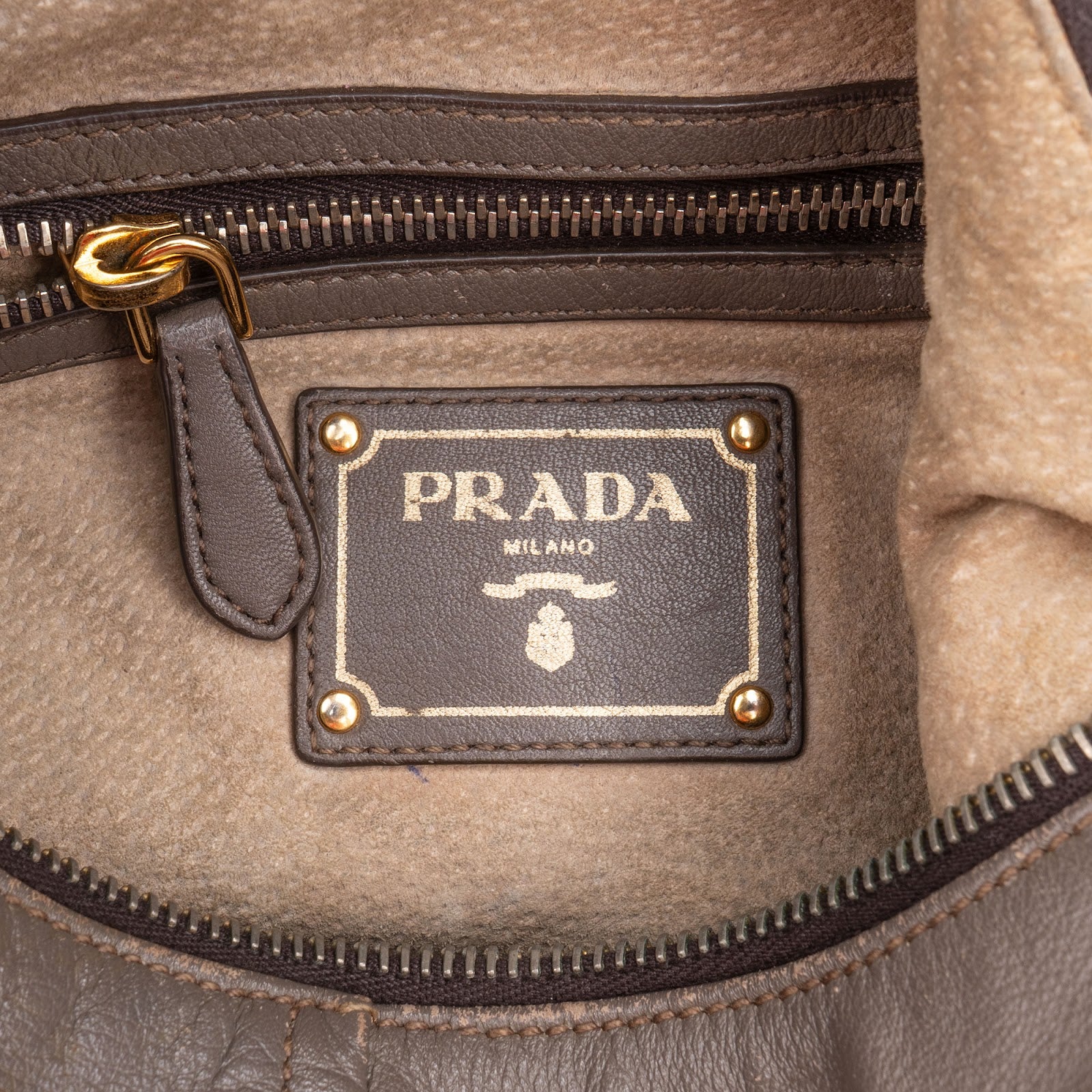 Prada Vitello Daino Hobo Shoulder Bag - vintageandkickz