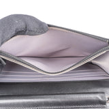 Chanel Lambskin Camellia Leather Wallet on Chain Crossbody Bag