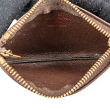 Louis Vuitton Monogram Damier Ebene Cles Key Pouch Wallet