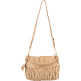 Miu Miu Quilted Leather City Handbag