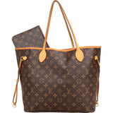 Louis Vuitton Monogram Canvas Neverfull MM Shoulder Bag
