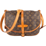 Louis Vuitton Monogram Canvas Saumur 30 Crossbody Bag